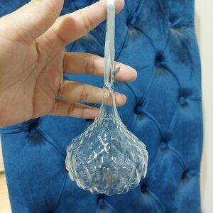 Hershey's Kisses Clear Ornament Festive Cute